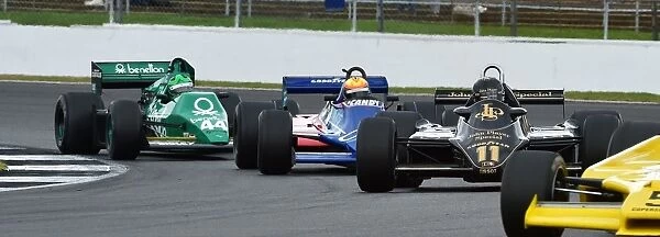 CM15 4131 Greg Thornton, Lotus 91-5, Loic Deman, Tyrrell 010, Martin Stretton, Tyrrell
