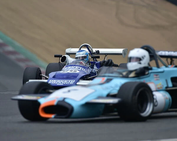 CM23 6723 Klaus Bergs, Brabham BT36, Paul Bason, March 712