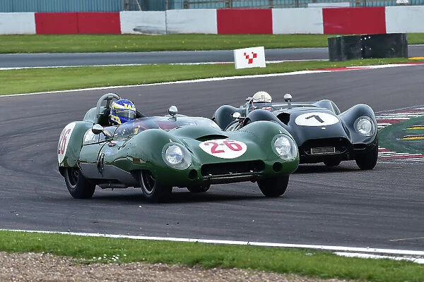 CM33 1799 Bernado Hartogs, Will Nuthall, Lotus 15 Series 3, Gary Pearson, Alex Brundle, Lister Jaguar Knobbly