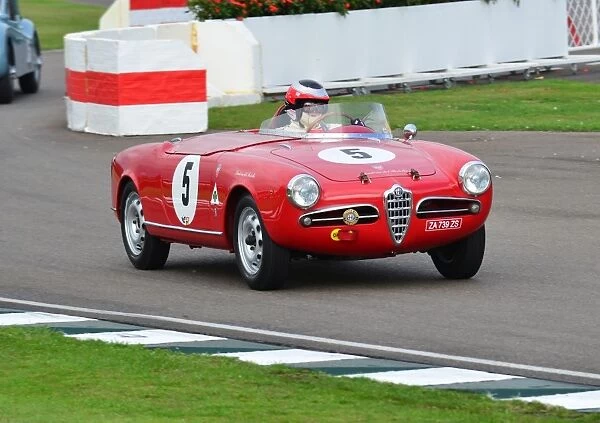 Marco Cajani, Alfa Romeo Giulietta Sebring Spider Goodwood Revival 2013
