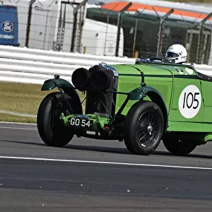 The Classic Silverstone August 2022 Framed Print Collection: MRL Pre-War Sports Cars 'BRDC 500'