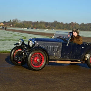 Motorsport Archive 2019 Photographic Print Collection: VSCC, Winter Driving Tests, Bicester Heritage, November 2019