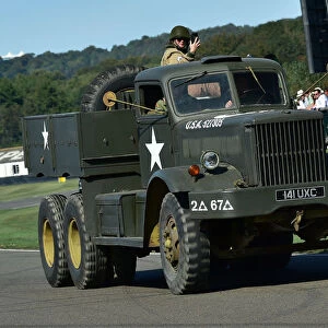 Goodwood Revival 2019 Collection: D-Day Commemoration, Track Parade.
