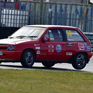 HSCC, Jim Russell Trophy Meeting, April 2021, Snetterton, Norfolk, Great Britain Jigsaw Puzzle Collection: 1980's Production Car Challenge.
