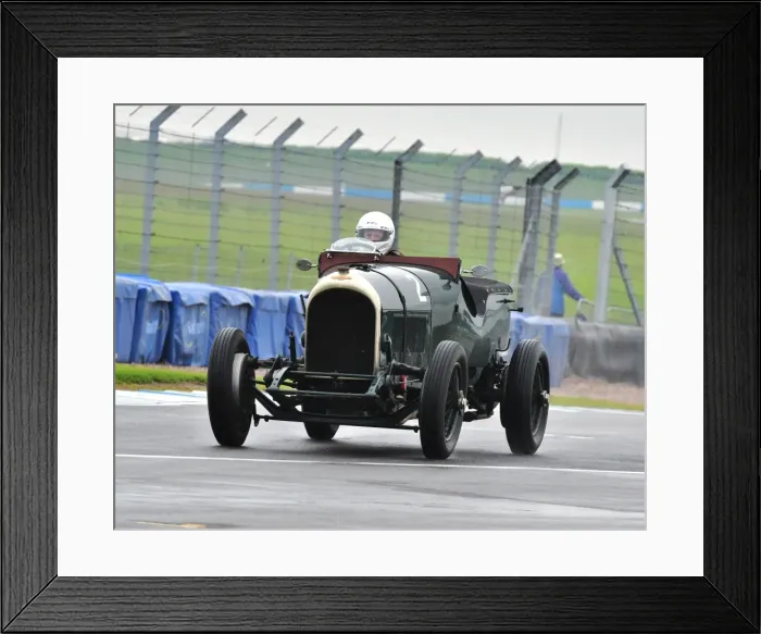 Framed Print : CM2 9081 Charles MacLean, Bentley 3 litre Framed Print : CM2 9081 Charles MacLean, Bentley 3 litre