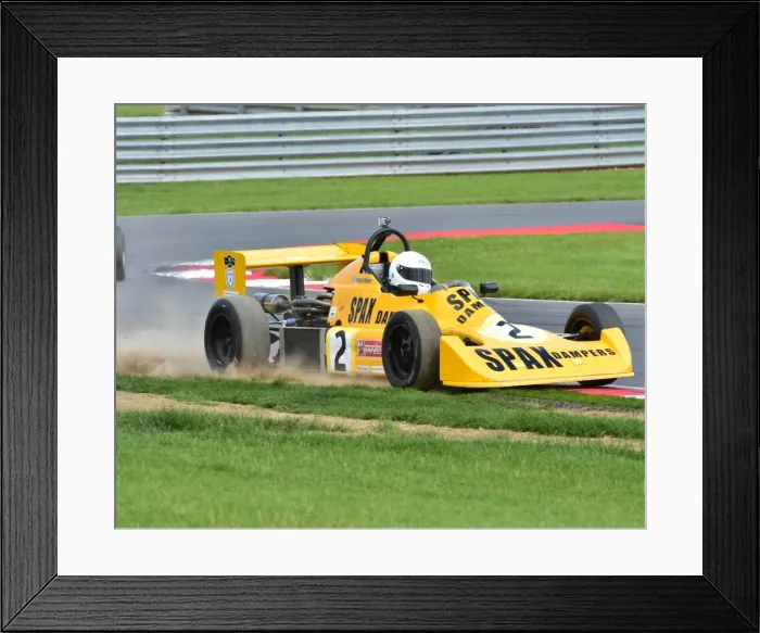 Framed Print : CM3 0216 Benn Simms, Royale RP30, Historic Formula Ford 2000