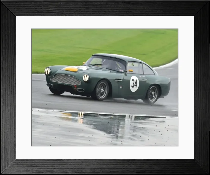 Framed Print : CM2 9165 Martin Melling, Aston Martin DB4 LW Framed Print : CM2 9165 Martin Melling, Aston Martin DB4 LW