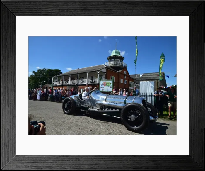 Framed Print : CM3 0836 Brooklands Clubhouse, Napier-Railton Framed Print : CM3 0836 Brooklands Clubhouse, Napier-Railton