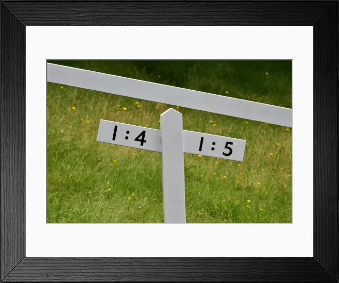 Framed Print : CM3 0895 Steep Test Hill Framed Print : CM3 0895 Steep Test Hill