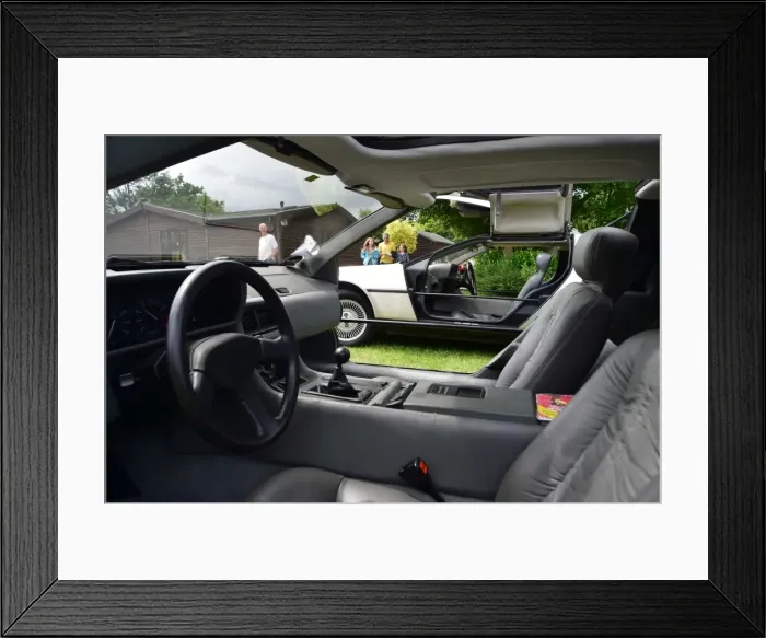 Framed Print : CM3 1002 DeLorean Framed Print : CM3 1002 DeLorean