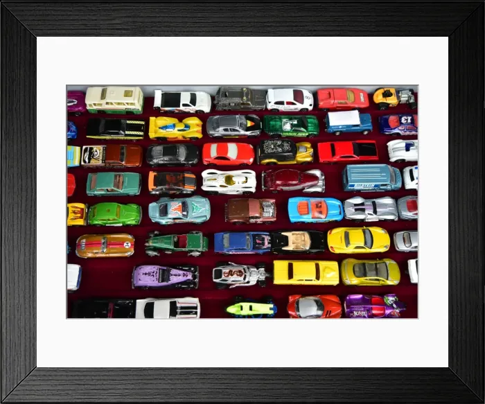 Framed Print : CM3 0641 model grid line up Framed Print : CM3 0641 model grid line up