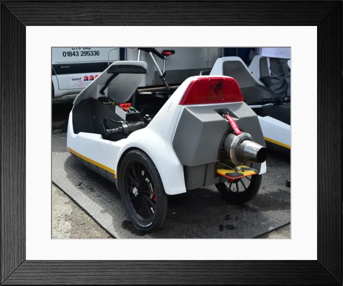 Framed Print : CM3 0754 Jet powered, Sinclair C5 Framed Print : CM3 0754 Jet powered, Sinclair C5