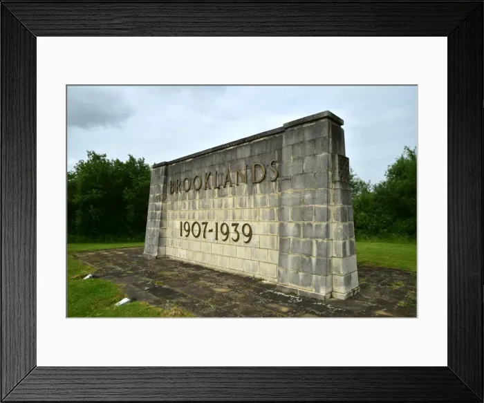 Framed Print : CM3 0380 Brooklands 1907 to 1939 Framed Print : CM3 0380 Brooklands 1907 to 1939