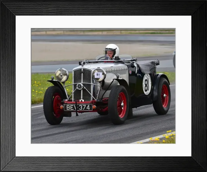 Framed Print : CM3 0466 Julian Brownridge, Wolsey Hornet Special, BEV 374