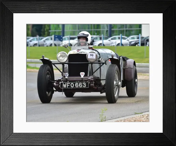 Framed Print : CM3 0472 Henry Day, Alvis 12-70, WFO 663 Framed Print : CM3 0472 Henry Day, Alvis 12-70, WFO 663