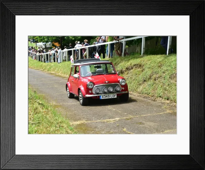 Framed Print : CM3 0596 Mini, X 349 LOF, Box Hill Mini Club Framed Print : CM3 0596 Mini, X 349 LOF, Box Hill Mini Club