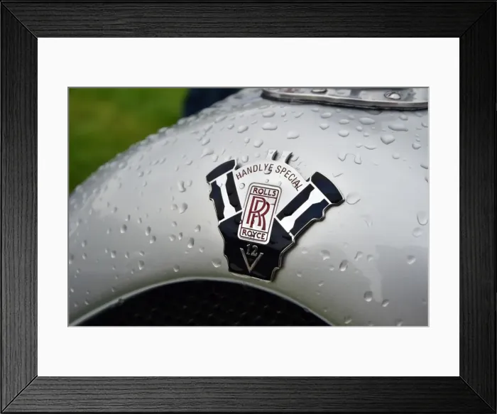 Framed Print : CM3 0632 Rolls Royce Phantom II Handlye S Framed Print : CM3 0632 Rolls Royce Phantom II Handlye S