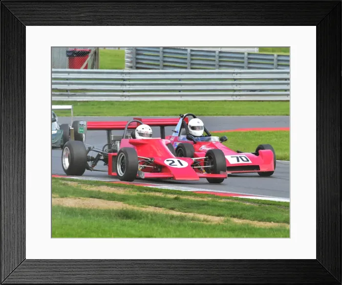 Framed Print : CM3 0209 Neil Bowman, Van Diemen RF78, John Taylor, Royale RP27