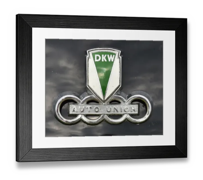 Framed Print : CM3 1306 DKW, Auto Union