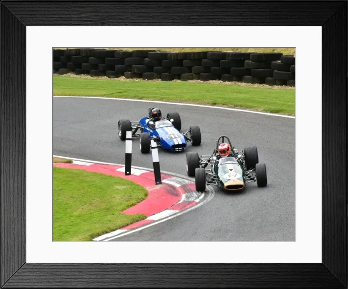 Framed Print : CM3 1374 Jim Blockley, Brabham BT21B, Ian Bankhurst, Alexis HF802