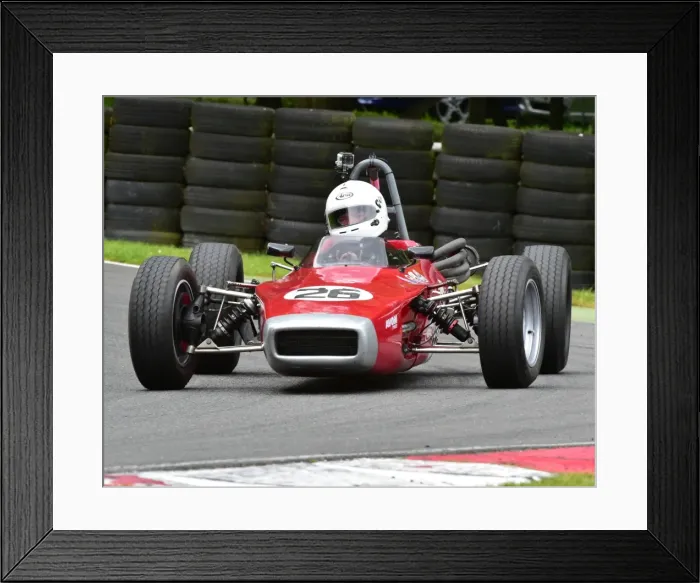 Framed Print : CM3 1711 John Slack, Lola T200 Framed Print : CM3 1711 John Slack, Lola T200
