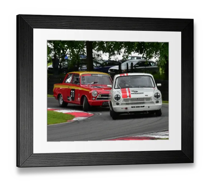 Framed Print : CM3 1810 Richard Dutton, Ford Lotus Cortina Framed Print : CM3 1810 Richard Dutton, Ford Lotus Cortina