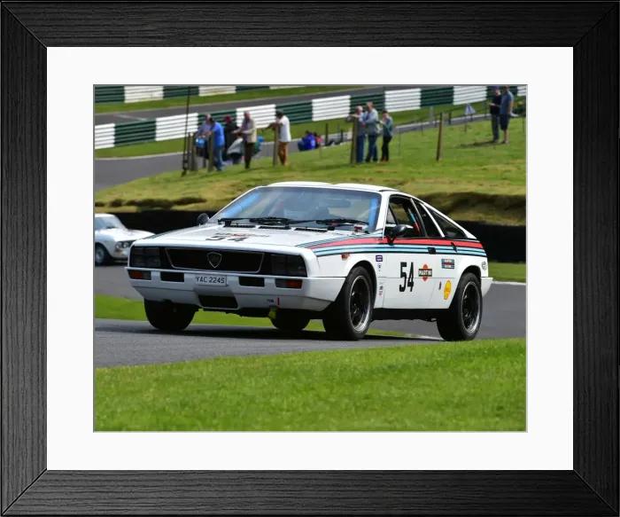 Framed Print : CM3 2074 Johan Denekamp, Lancia Monte Carlo, YAC 224 S Framed Print : CM3 2074 Johan Denekamp, Lancia Monte Carlo, YAC 224 S