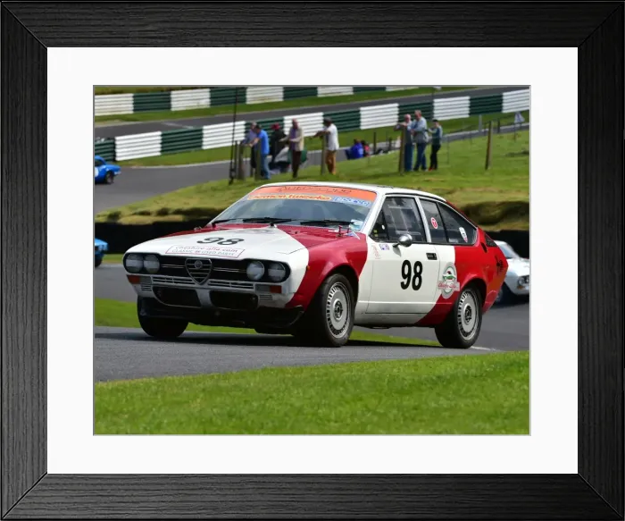 Framed Print : CM3 2075 Bob Trotter, Alfa Romeo 2000 GTV, YFM 49 S Framed Print : CM3 2075 Bob Trotter, Alfa Romeo 2000 GTV, YFM 49 S