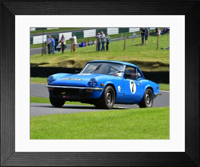 Framed Print : CM3 2081 David Tomkinson, Triumph Spitfire, BAU 430 K Framed Print : CM3 2081 David Tomkinson, Triumph Spitfire, BAU 430 K