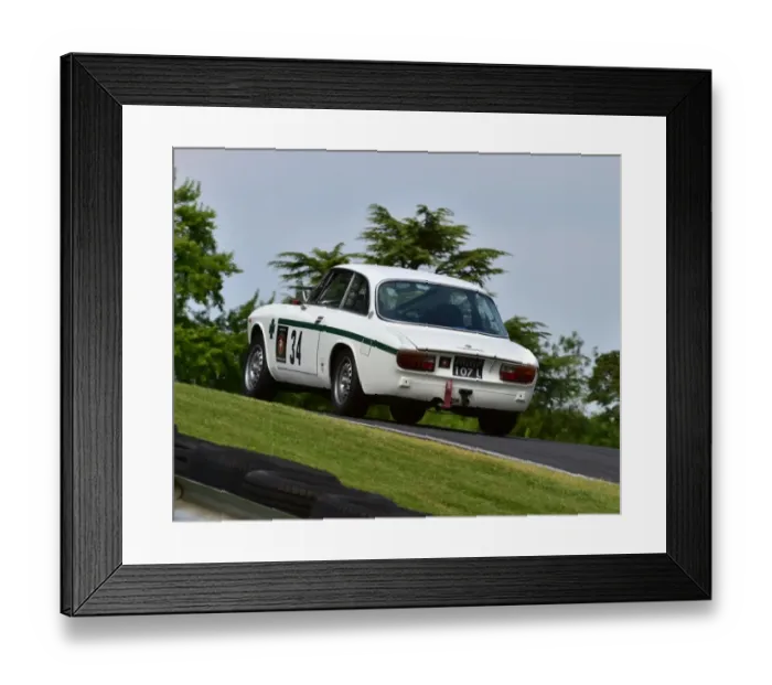 Framed Print : CM3 2176 Justin Wilson, Alfa Romeo Bertone, MMP 107 L