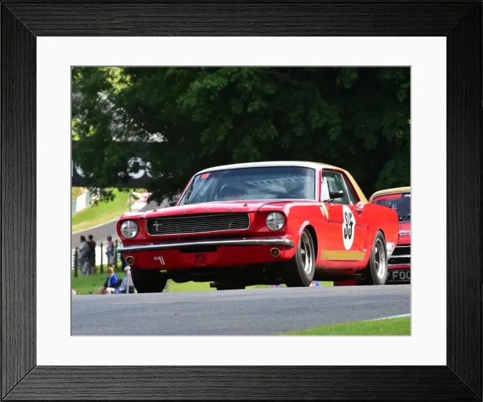 Framed Print : CM3 2385 Neil Brown, Ford Mustang, APO 271 C