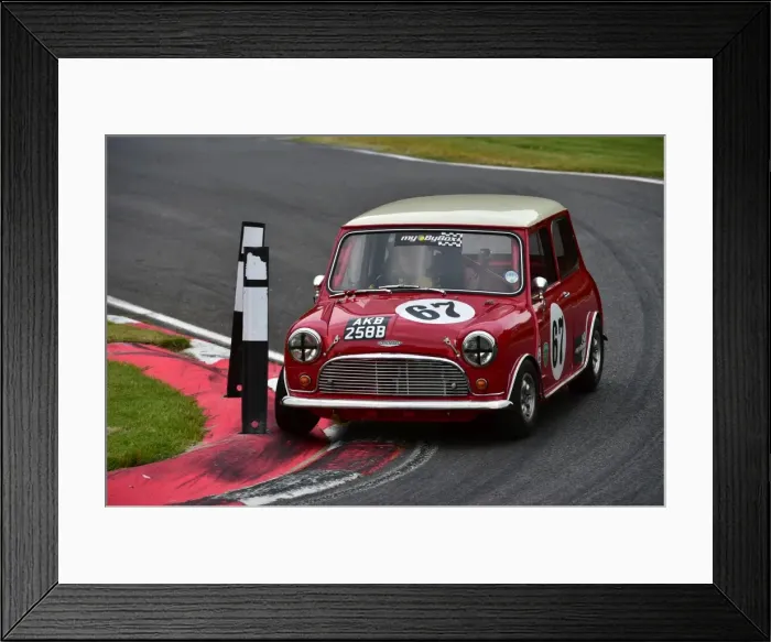 Framed Print : CM3 2456 Pete Morgan, Austin Mini Cooper, AKB 258 B Framed Print : CM3 2456 Pete Morgan, Austin Mini Cooper, AKB 258 B