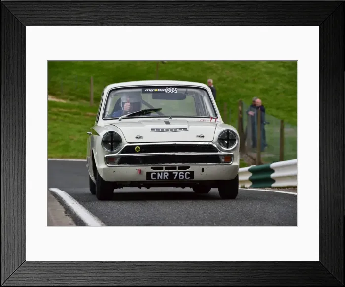 Framed Print : CM3 2491 Tim Davies, Ford Lotus Cortina, CNR 76 C Framed Print : CM3 2491 Tim Davies, Ford Lotus Cortina, CNR 76 C