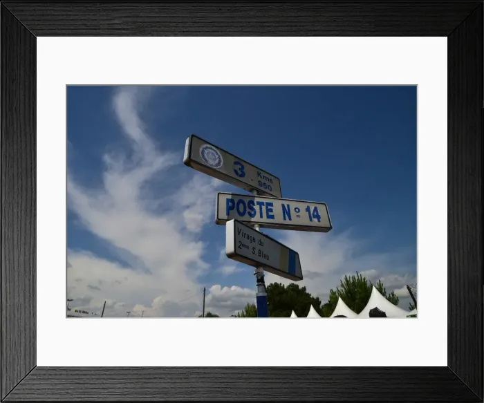 Framed Print : CM3 5107 Only another 10KM to go