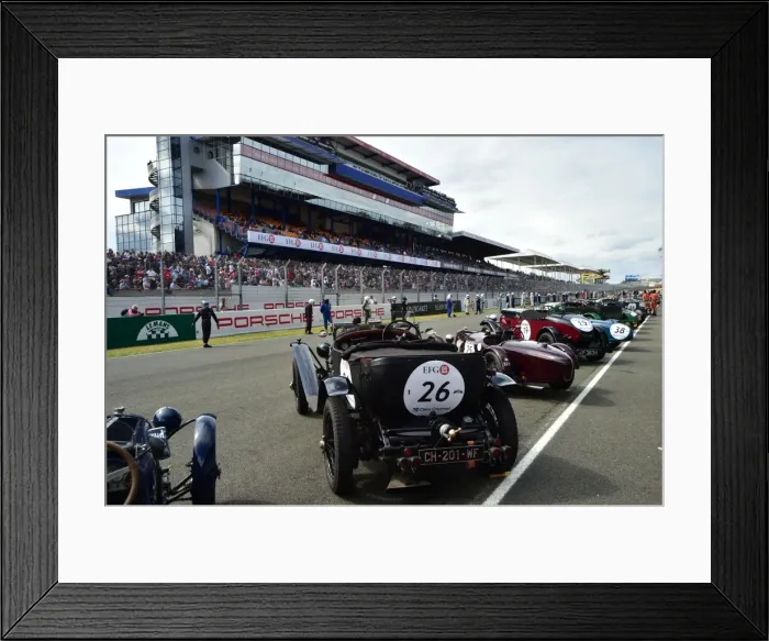 Framed Print : CM3 5530 traditional Le Mans start Framed Print : CM3 5530 traditional Le Mans start