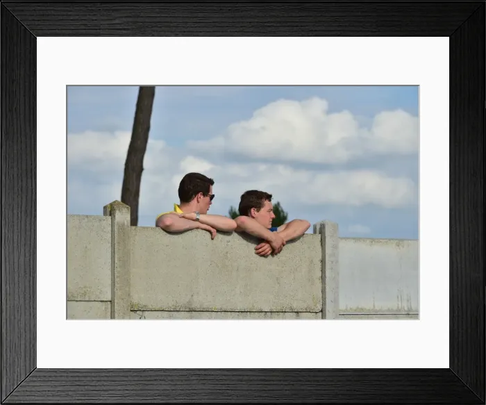 Framed Print : CM3 5676 keen spectators Framed Print : CM3 5676 keen spectators