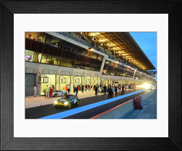 Framed Print : CM3 6024 the pits at night Framed Print : CM3 6024 the pits at night