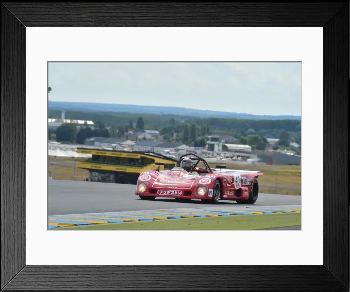 Framed Print : CM3 6864 Carlos Barbot, Lola T280-HU3 DFV Framed Print : CM3 6864 Carlos Barbot, Lola T280-HU3 DFV