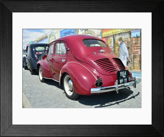 Framed Print : CM3 5096 Renault 4CV, 1954 Framed Print : CM3 5096 Renault 4CV, 1954