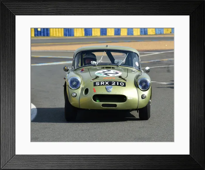 Framed Print : CM3 5267 Rae Davis, MG A, Twin Cam, Le Mans, SRX 210 Framed Print : CM3 5267 Rae Davis, MG A, Twin Cam, Le Mans, SRX 210