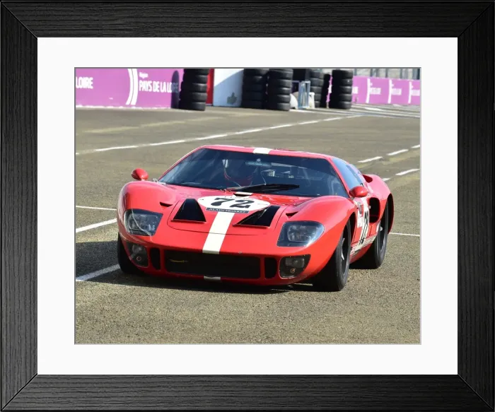 Framed Print : CM3 5277 Diogo Ferrao, Martin Stretton, Ford GT40 Framed Print : CM3 5277 Diogo Ferrao, Martin Stretton, Ford GT40