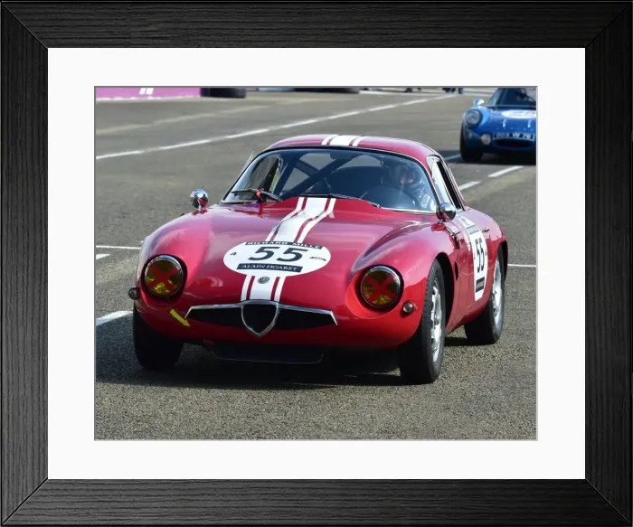 Framed Print : CM3 5288 Lucien Guitteny, Alfa Romeo TZ Framed Print : CM3 5288 Lucien Guitteny, Alfa Romeo TZ