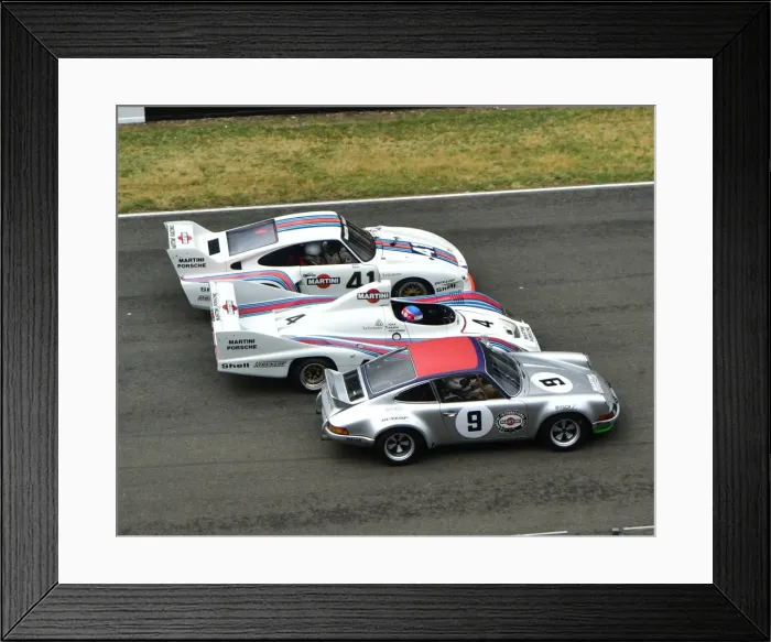 Framed Print : CM3 5445 Porsche, trio Framed Print : CM3 5445 Porsche, trio