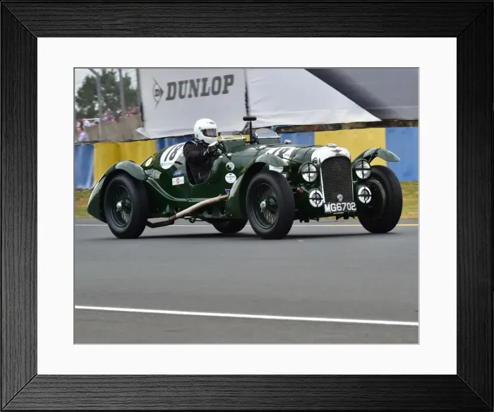 Framed Print : CM3 5614 Robert Lewis, Lagonda V12 Le Mans, MG 6702 Framed Print : CM3 5614 Robert Lewis, Lagonda V12 Le Mans, MG 6702