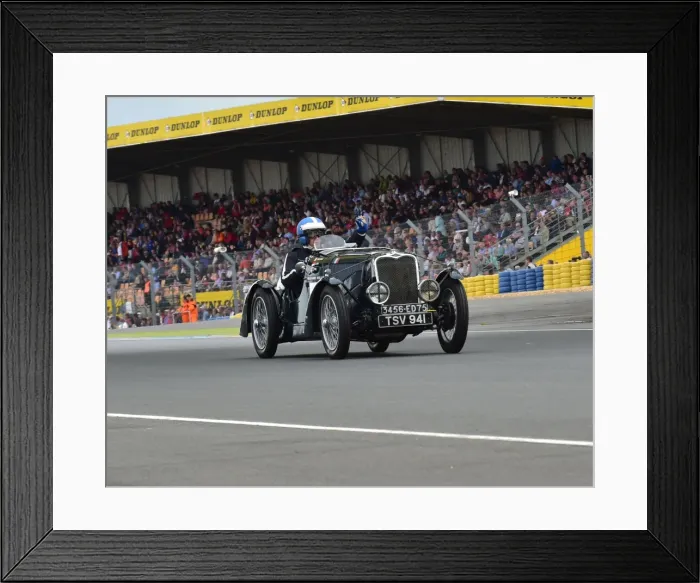 Framed Print : CM3 5625 Richard Clark, Singer Nine Le Mans, TSV 941 Framed Print : CM3 5625 Richard Clark, Singer Nine Le Mans, TSV 941