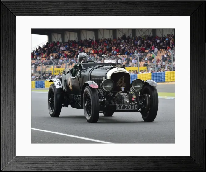 Framed Print : CM3 5653 Robert Fink, Bentley 4 blower, GY 7846 Framed Print : CM3 5653 Robert Fink, Bentley 4 blower, GY 7846