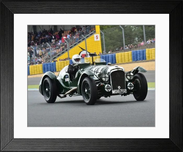 Framed Print : CM3 5658 Robert Lewis, Lagonda V12 Le Mans, MG 6702 Framed Print : CM3 5658 Robert Lewis, Lagonda V12 Le Mans, MG 6702