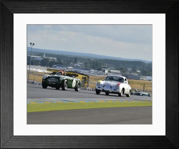 Framed Print : John Young, Austin Healey, 100 S, WLL 300, Carlos Beltran Andreu, Pablo Tarrero, Guillermo Velasco, Porsche 356 Pre-A, Le Mans Classic 2014 Framed Print : John Young, Austin Healey, 100 S, WLL 300, Carlos Beltran Andreu, Pablo Tarrero, Guillermo Velasco, Porsche 356 Pre-A, Le Mans Classic 2014