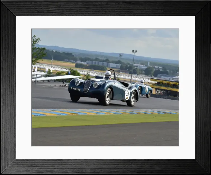 Framed Print : CM3 5697 Chris Ward, Jaguar XK 120, LXO 126 Framed Print : CM3 5697 Chris Ward, Jaguar XK 120, LXO 126