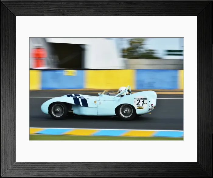 Framed Print : CM3 5725 Patrice Cousseau, Michel Loreille, Alfred Cointreau, Lotus IX Sebring Framed Print : CM3 5725 Patrice Cousseau, Michel Loreille, Alfred Cointreau, Lotus IX Sebring